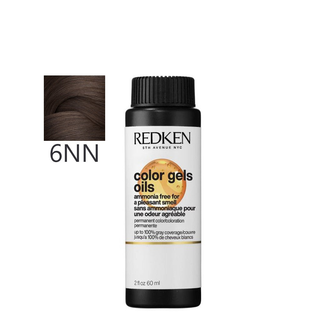 Redken gel colorazione permanente senza ammoniaca  6,00 60ml X 3 U