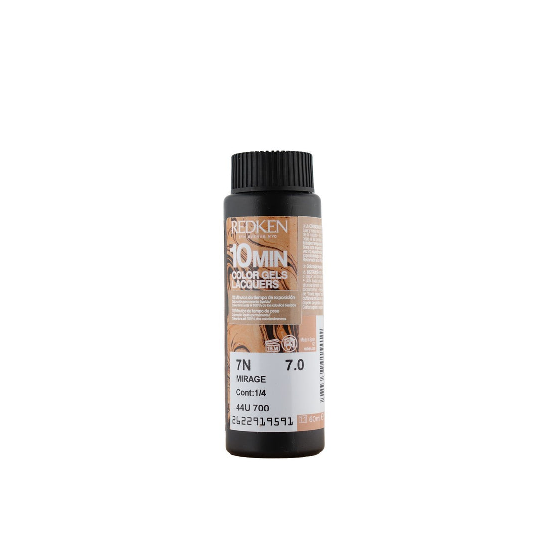 Redken Color Gels Lacquers 10 Minutos Cg10 7n 60 ml — Tinta capelli