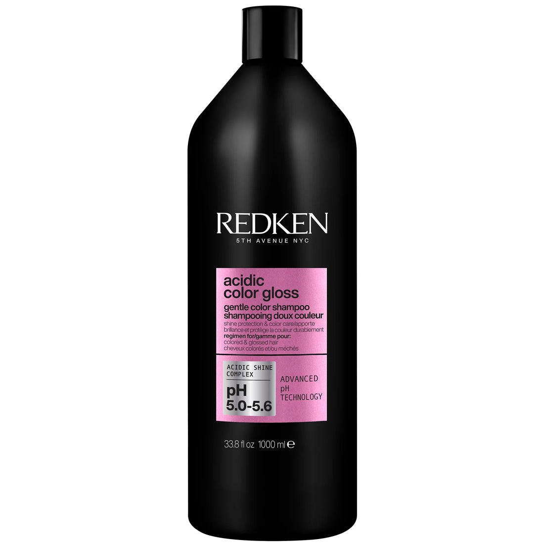 Redken Saures Farbglanz-Shampoo ohne Sulfate verbessert die Leuchtkraft Ihrer Farbe. 1000 ml