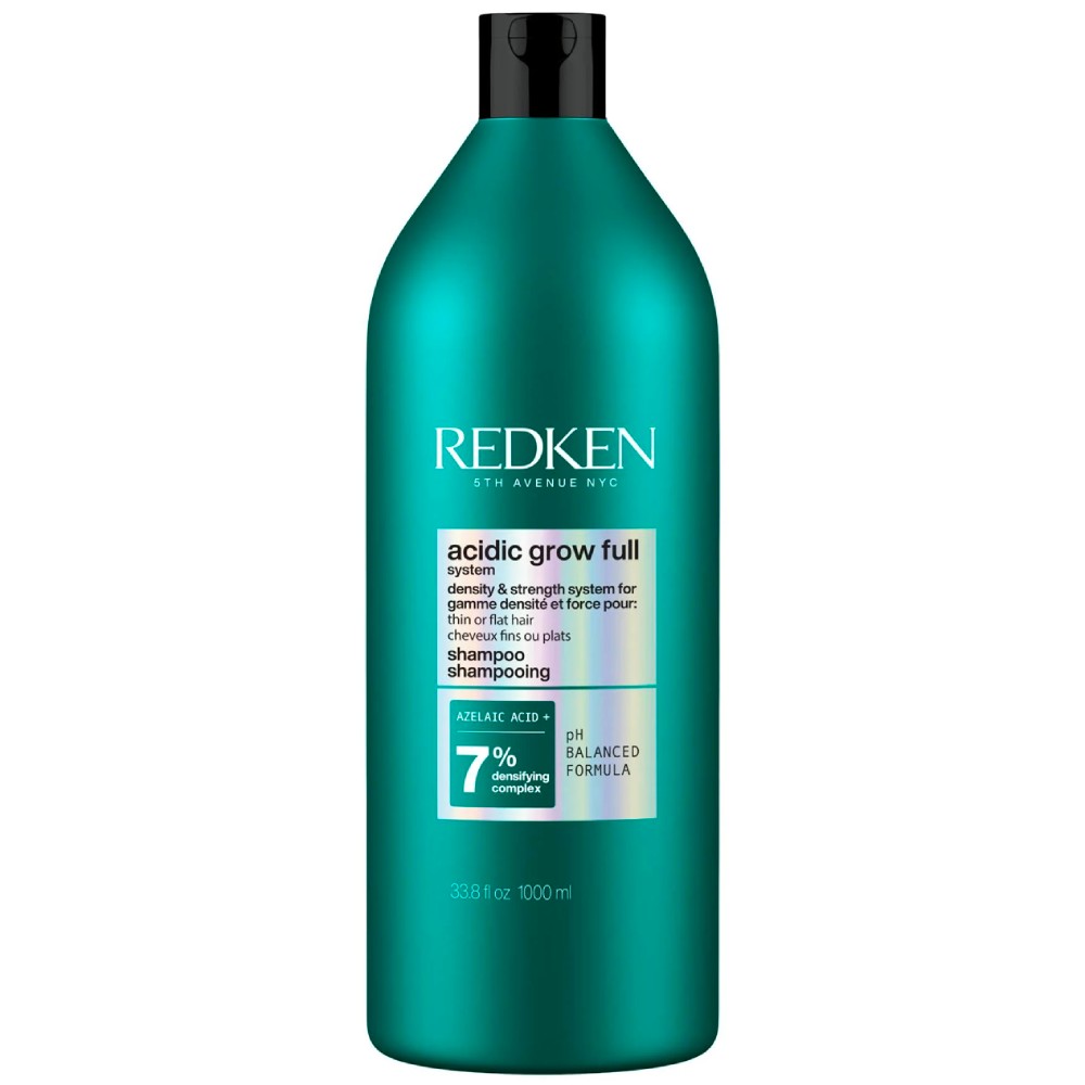 Redken Acidic Grow Full System 1000 ml — Shampoo hienolle tai suoralle hiukselle