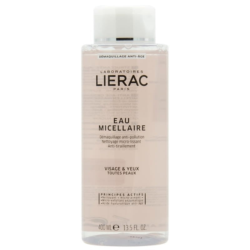 Lierac Makeupfjernende micellevand til ansigt, øjne og læber 400 ml