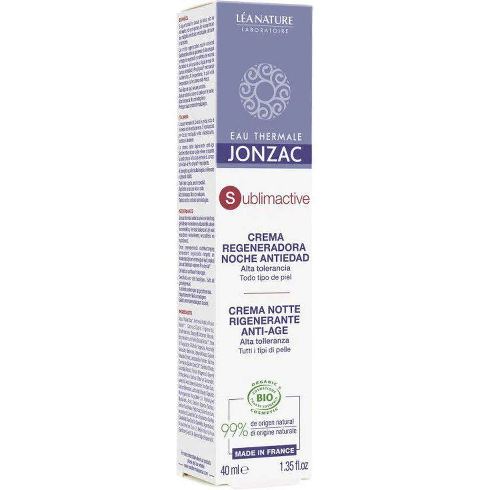 Jonzac Sublimactive Crema notte anti-età Eau Thermale 40 ml — Crème visage