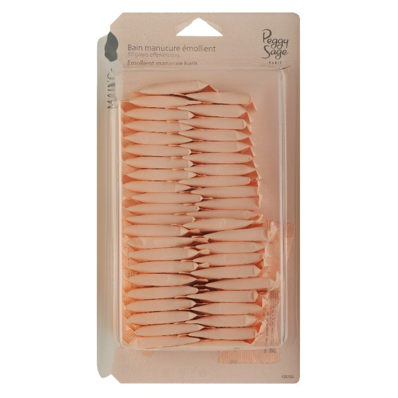 Compresse emollienti per maniluvio Peggy Sage Hands Emollient Manicure Bath 50 pz.