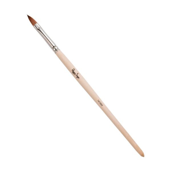 Peggy Sage Pennello acrilico ovale Dorato Oval — Pennello acrilico ovale