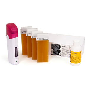 Peggy Sage Set depilazione 4 cartucce cera depilatoria calda — Set depilazione
