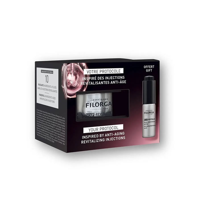 Filorga NCEF-Revitalize Crema Effetto Rassodante Poli-rivitalizzante 50ml Set 2 Pezzi