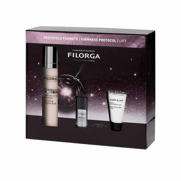 Filorga Lift-Structure Radiance Firmness Protocol (fluido 50 ml + crema 15 ml + siero 5 ml) — Cofanetto skincare