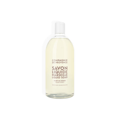 Compagnie De Provence Cedar Forest Liquid Marseille Soap Ricarica — ricarica sapone liquido 1000 ml