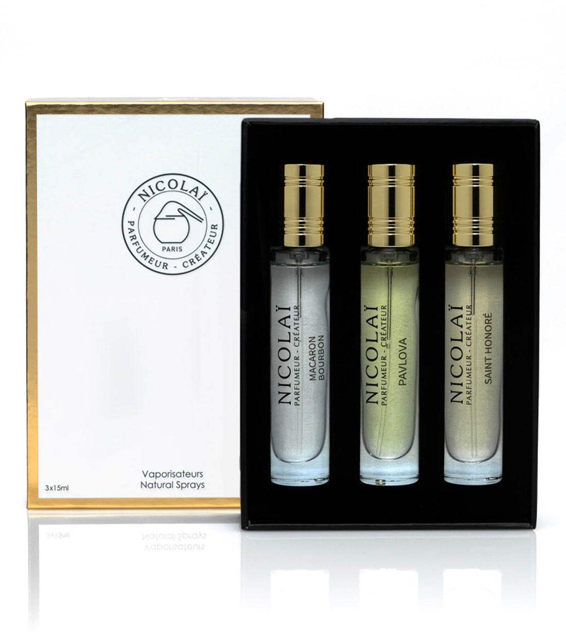 Nicolai Cofanetto Gourmand 3 x 15 ml — Eau de Parfum Set