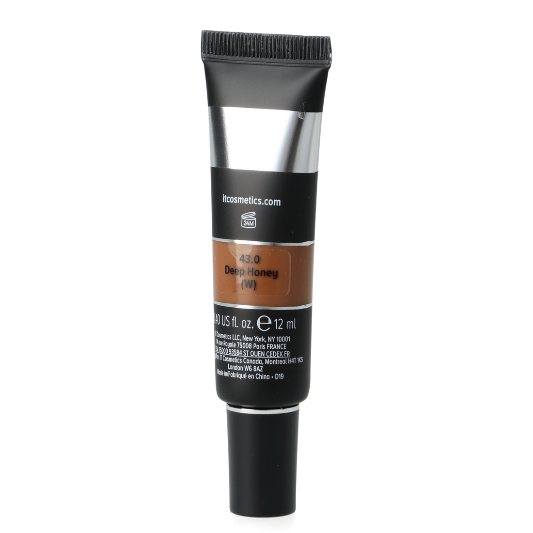 It Cosmetics Bye Bye Under Eye Full Coverage 43 Miele Intenso 12 ml — Correttore