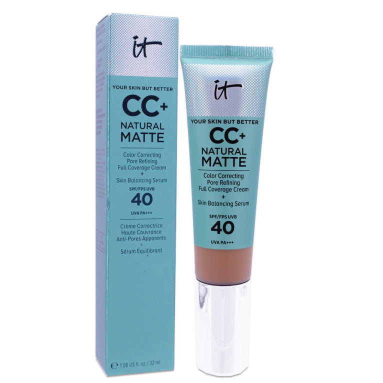 IT Cosmetics Your Skin But Better CC+ Natural Matte Tan SPF 40 32 ml — CC Cream