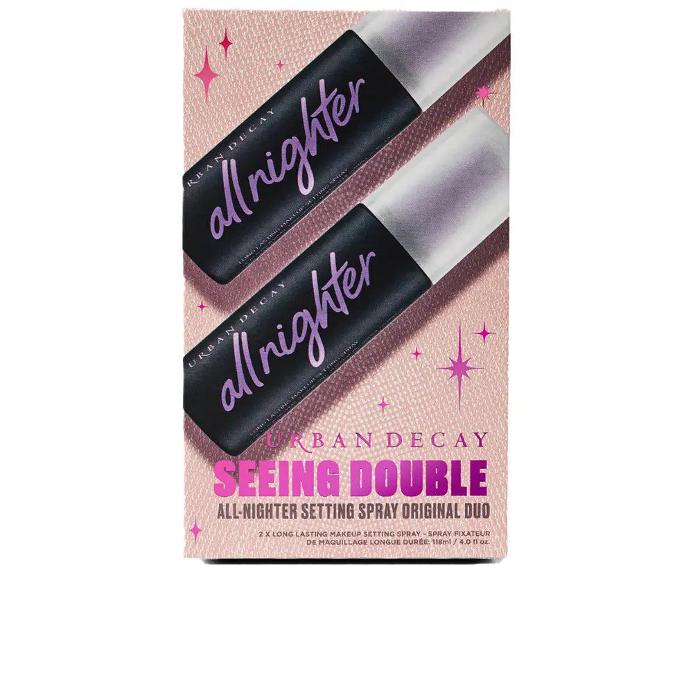 Urban Decay All Nighter spray fijador de maquillaje de larga duración pack 2 x 118 ml