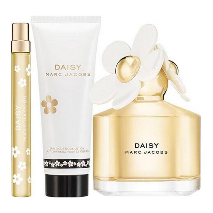 Marc Jacobs Daisy EDT 100 ml + Bodylotion 75 ml + EDT 10 ml — Gavesett