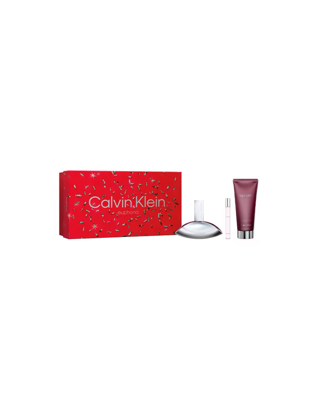 Calvin Klein Euphoria CK για γυναίκες άρωμα 100 ml + eau de parfum 10 ml + λοσιόν σώματος 200 ml