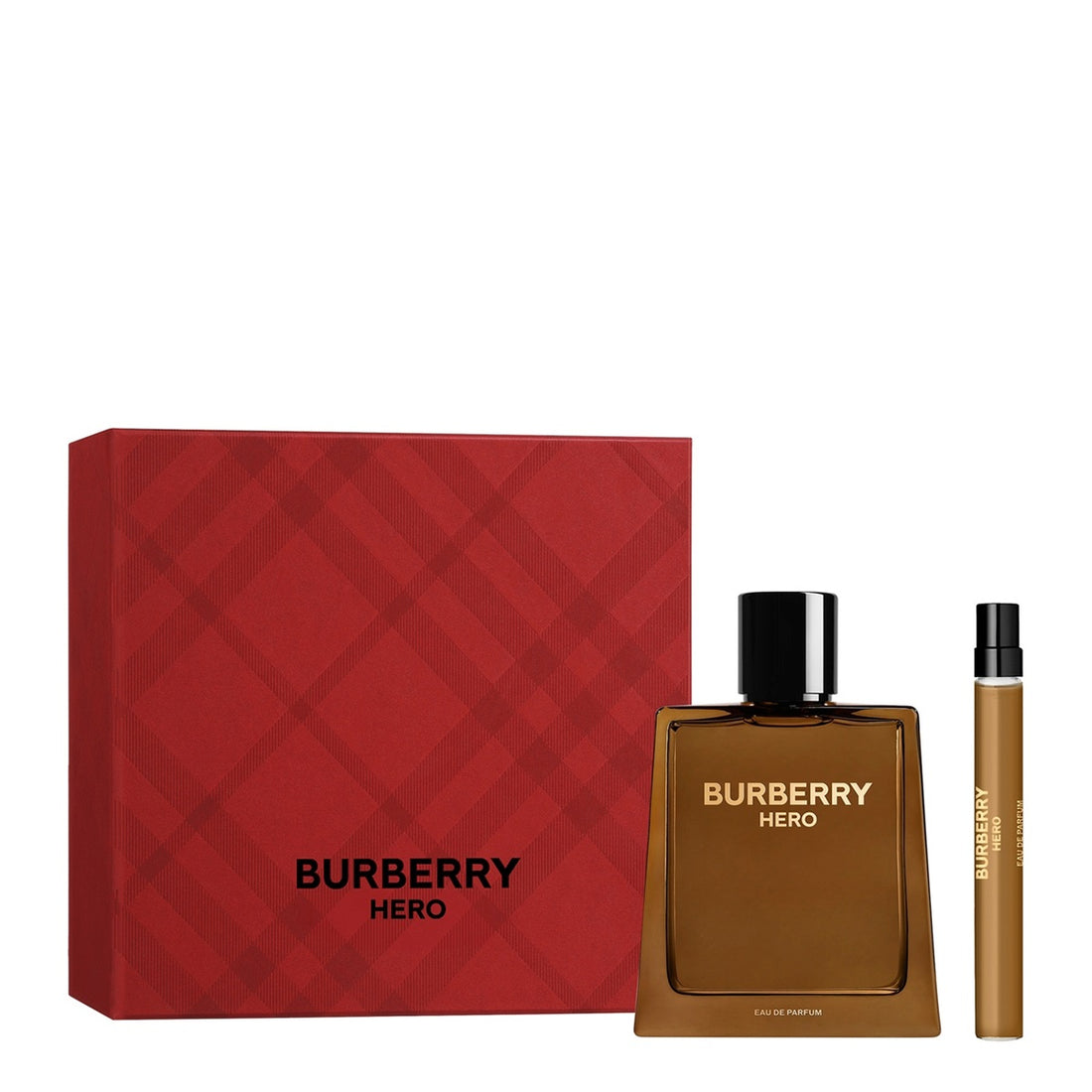 Uppsättning Burberry Hero EDP 100 ml EDP 10 ml@