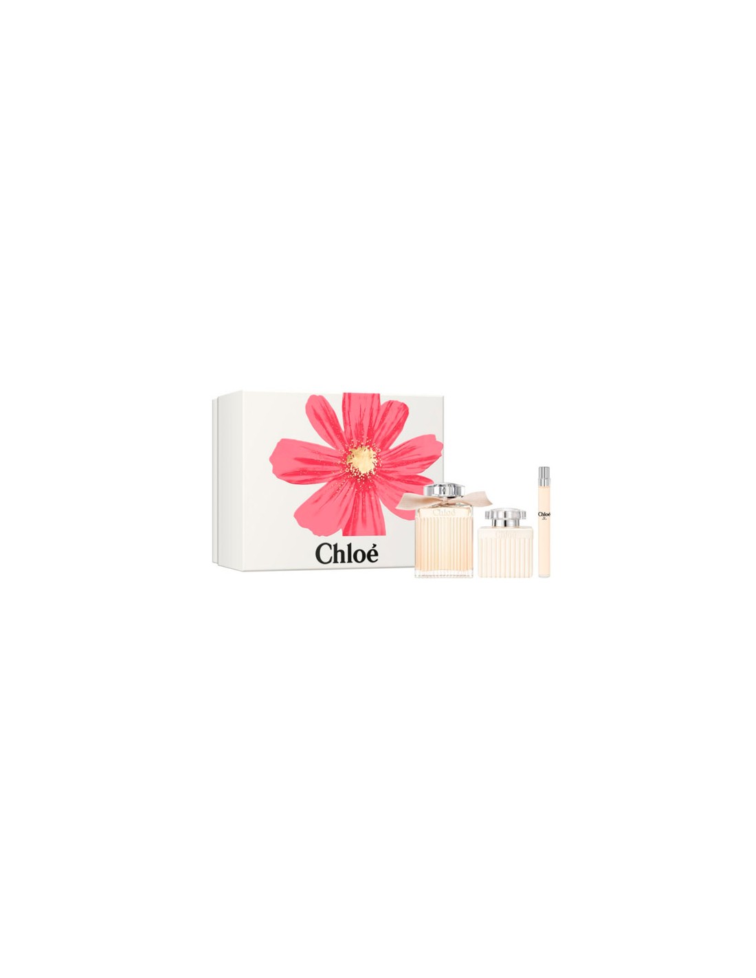 Chloé Eau De Parfum Spray 100 ml, sada 3 kusů