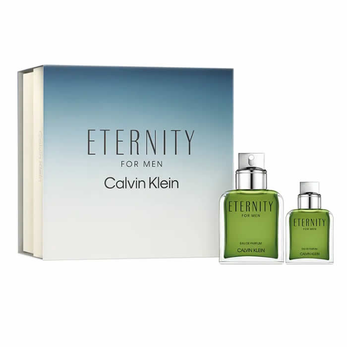 Calvin Klein Eternity da Uomo Eau De Parfum Spray, set da 100 ml, 2 pezzi