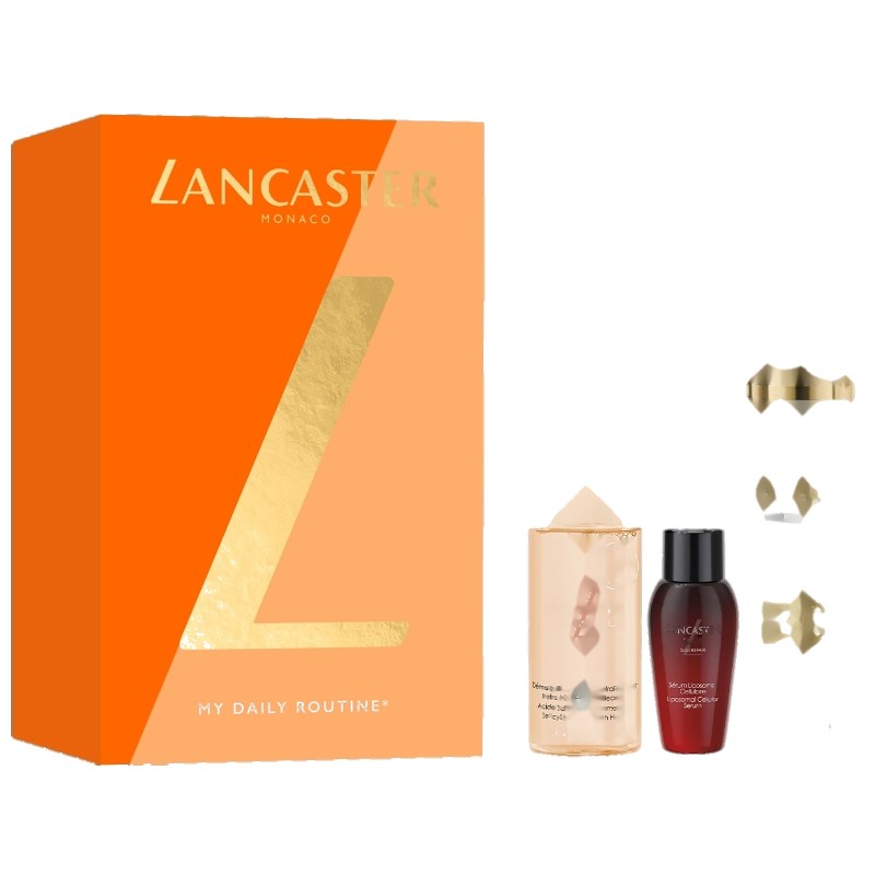Set per la cura del viso Lancaster My Daily Routine (cleanser/30ml + ser/10ml + cr/50ml)
