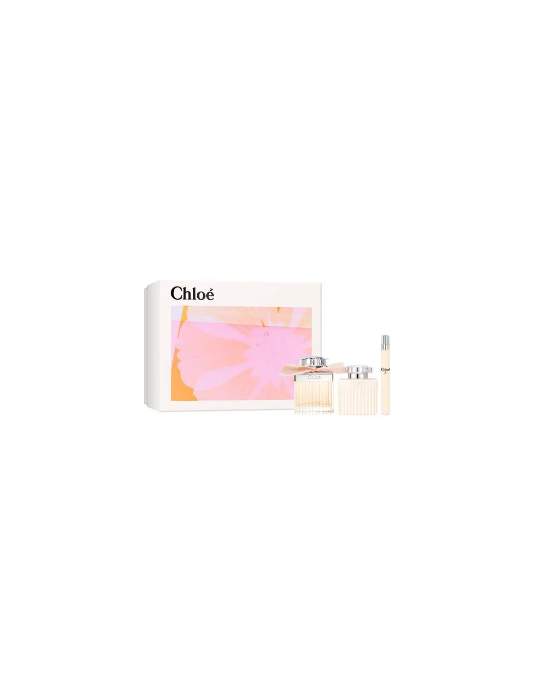 Chloé Chloe Signature Eau de Parfum 100 ml, Latte corpo 100 ml e Spray viaggio 10 ml — Cofanetto profumo e latte corpo