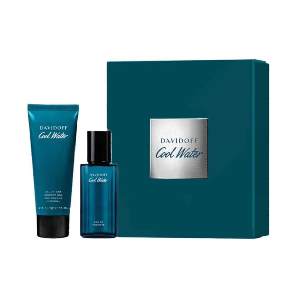 Davidoff Cool Water Man 40 ml + Duschgel 75 ml — Duft- und Duschgel-Set für Herren