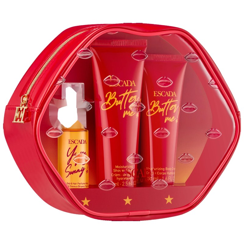 Escada Yum Me! Glow Kit Set (mist/30ml + cr/sh/75ml + cr/b/50ml)