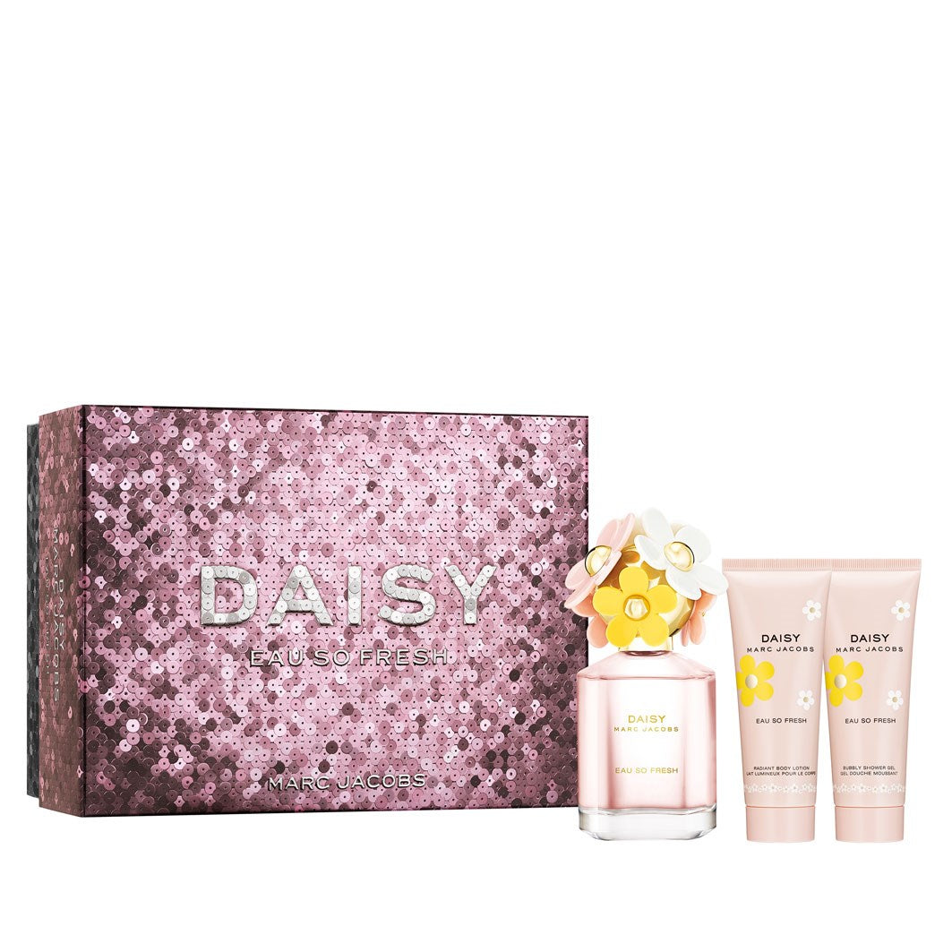 Set Marc Jacobs Daisay Fresh Edt 75 ml Body 75 ml Gel 75 ml@