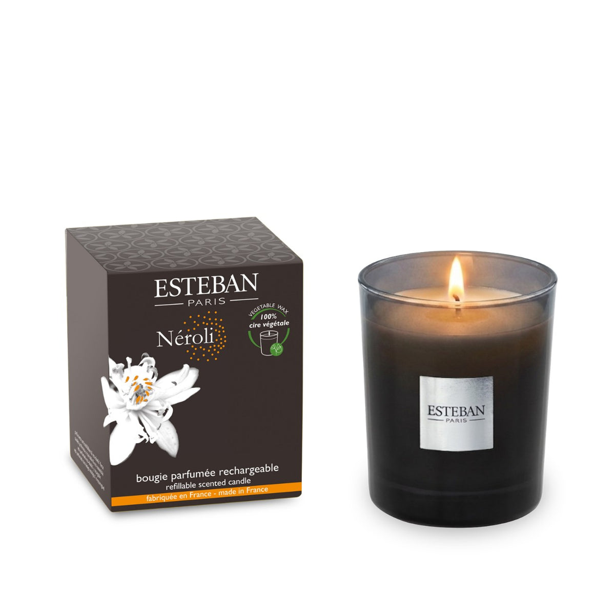 Esteban Neroli Candela profumata 180 g — Bougie parfumée