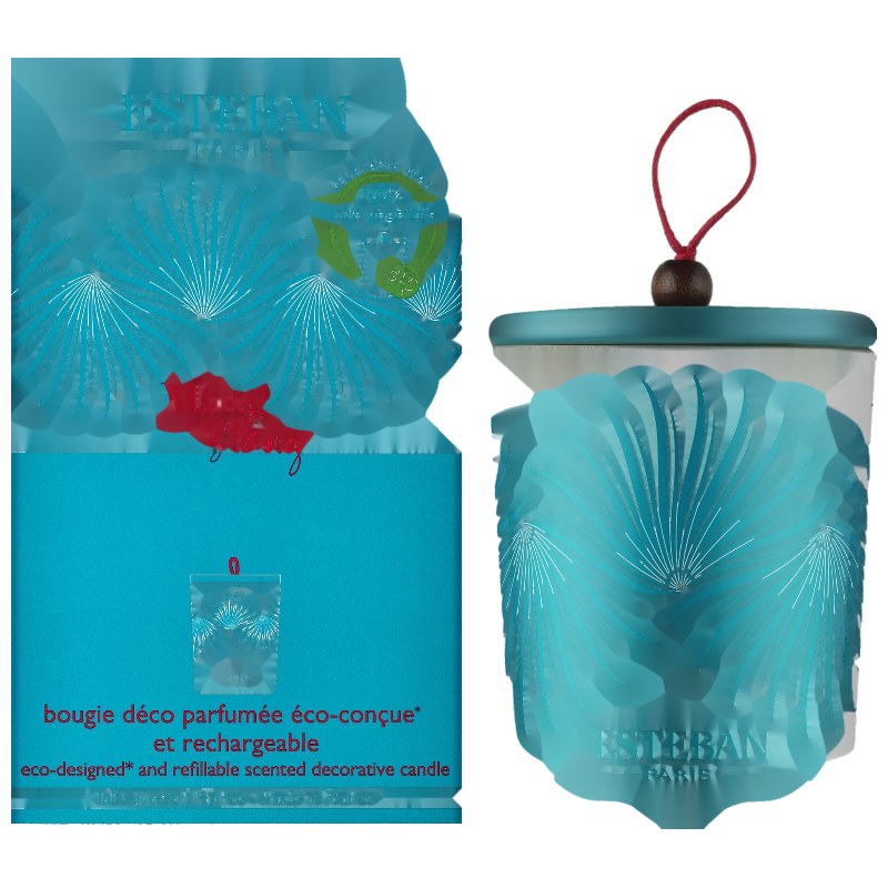 Esteban Ylang Candela decorativa profumata 180 g