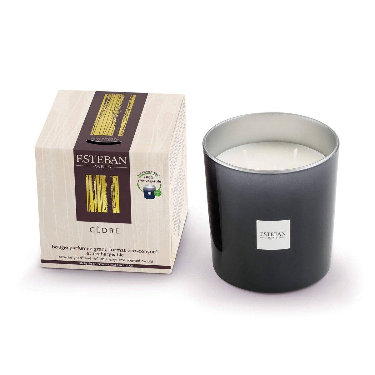 Esteban Cedre Candela profumata 450 g — Bougie parfumée