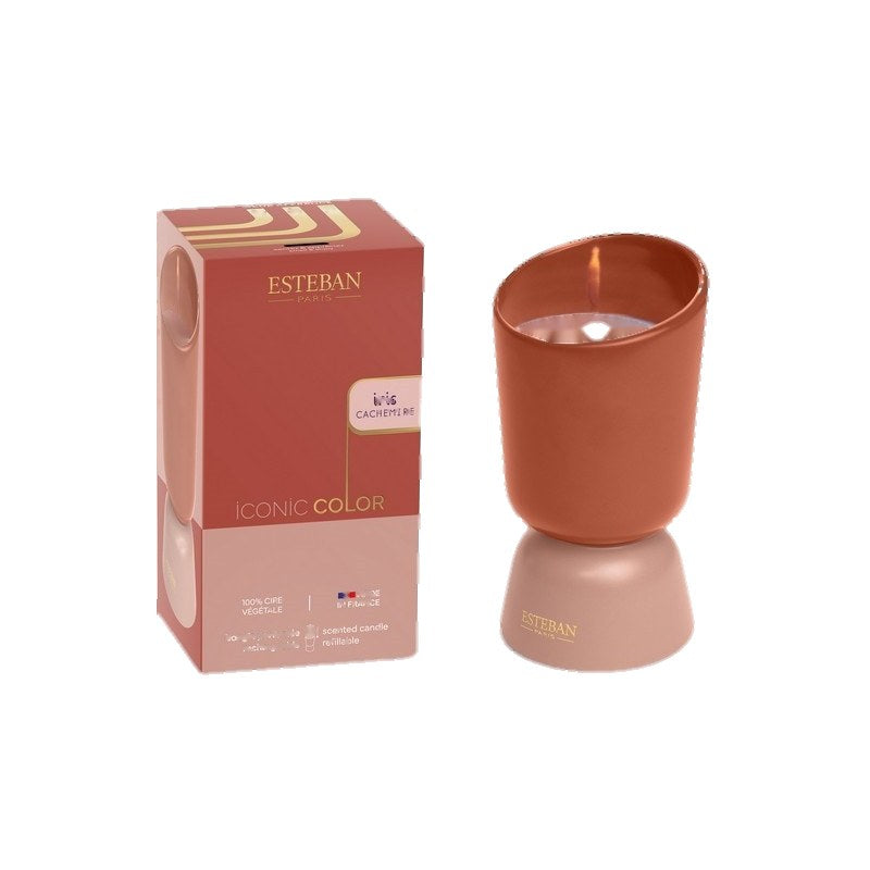 Candela profumata Esteban Iris Cachemire Iconic Color 220 g