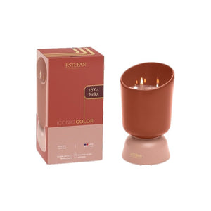 Aromatická svíčka se třemi knoty Esteban Teck & Tonka Iconic Color 700 g