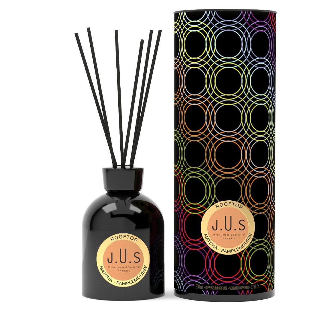 J.U.S Parfums Rooftop Difusor de aromas con varillas 200 ml