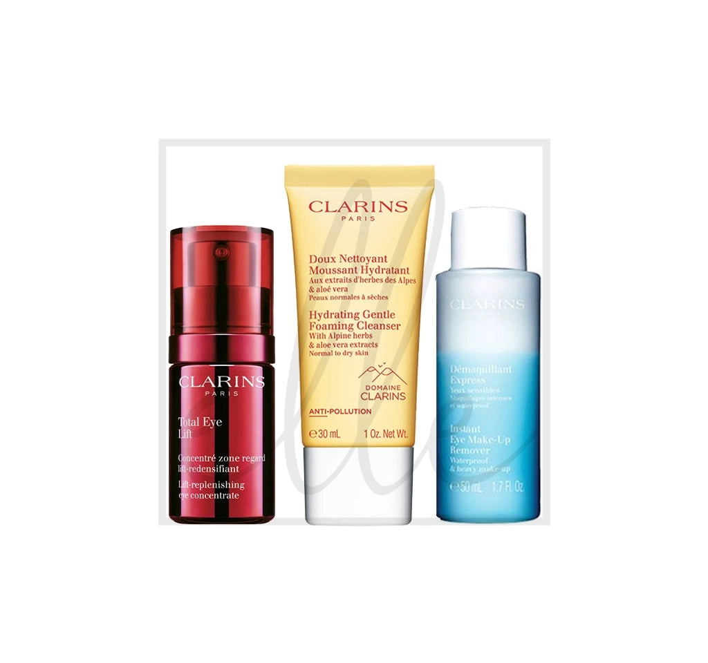 Clarins Total Set Gifting — Set Cura Occhi e Viso
