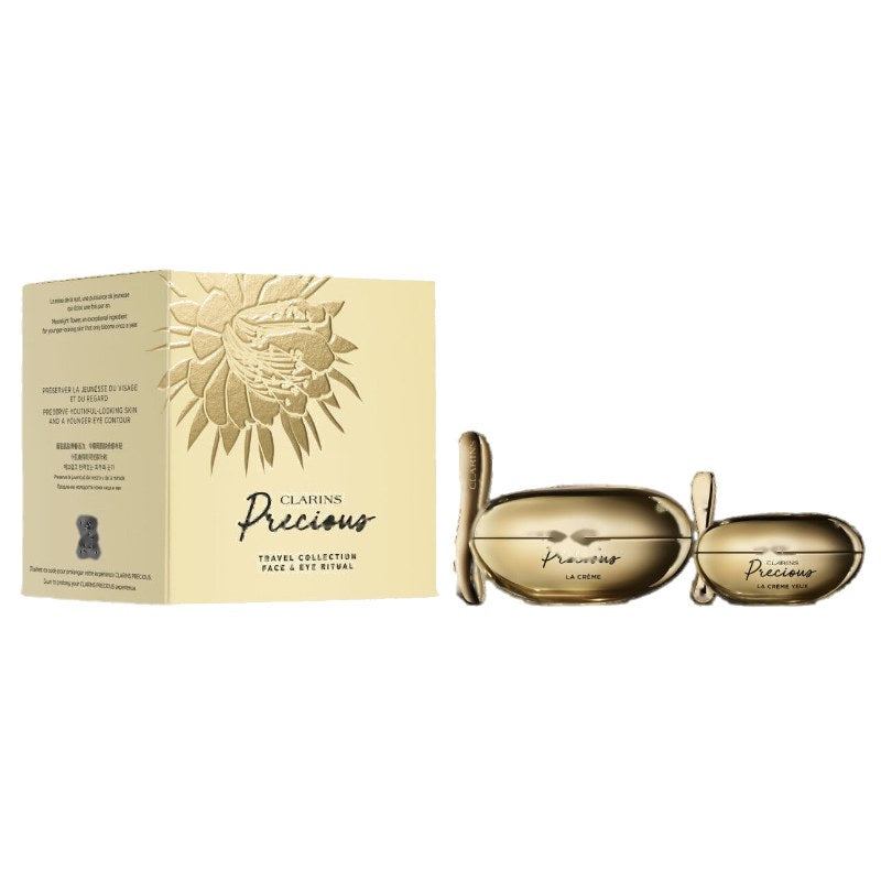 Sada Clarins Cenný obřad péče o pleť pro obličej a oči (krém na obličej/50ml + oční krém/30ml)