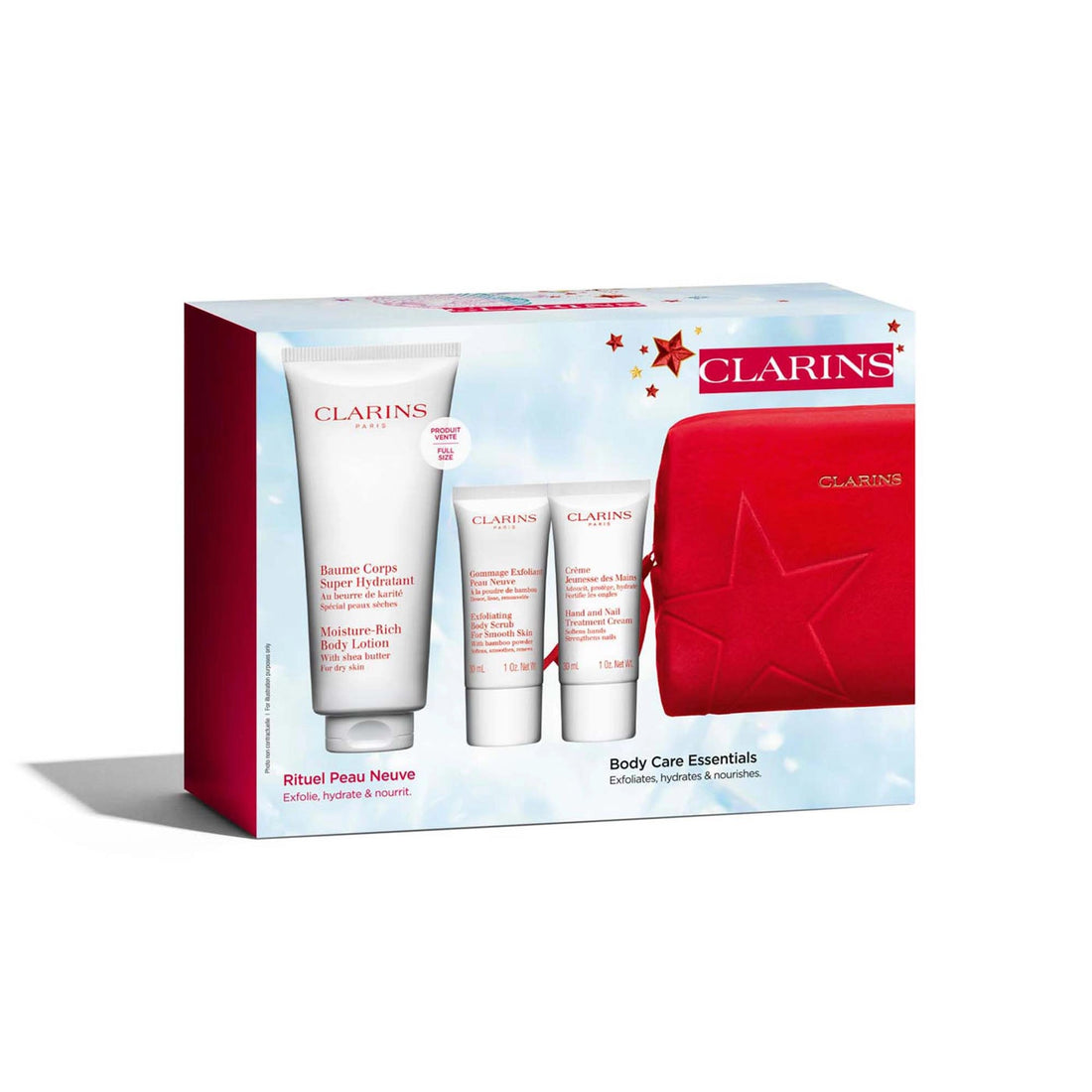 Clarins Body Care Essentials Set Regalo Cura Corpo
