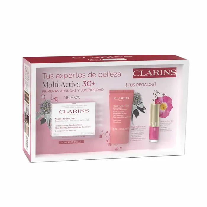 Clarins Multi-Active Crème de Jour Tous Types de Peau 50ml Lot de 3 Pièces 