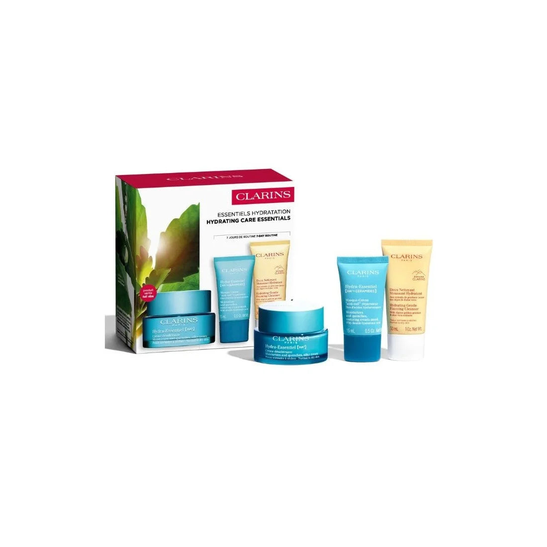 Clarins Hydra Essentiel crema hidratante estuche 3 piezas