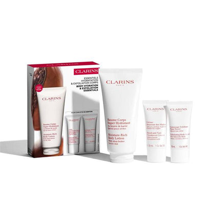 Clarins COFANETTO ESSENTIELS HYDRATATION &amp; EXFOLIANT CORPS