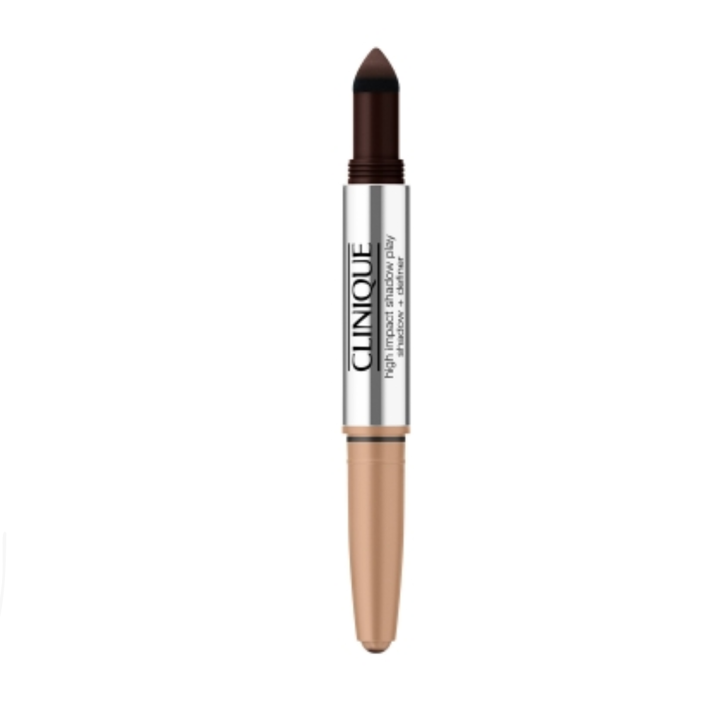 Clinique High Impact Shadow Play pencil eyeshadows (Shadow and Definer) 1.9 g - Shade: Flame + Ember 