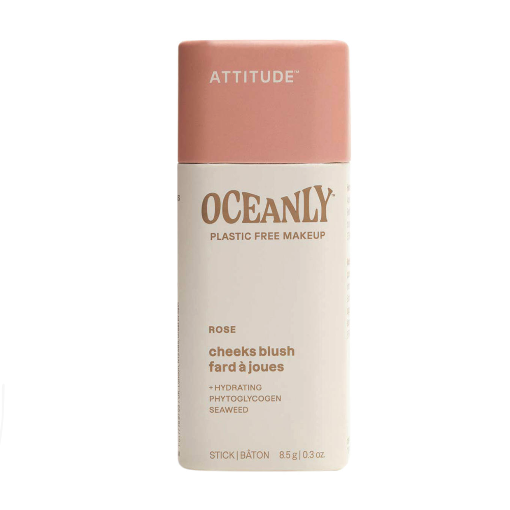 Attitude Oceanly stick cream blush (Cheeks Blush) 8.5 g - Shade: Pink 