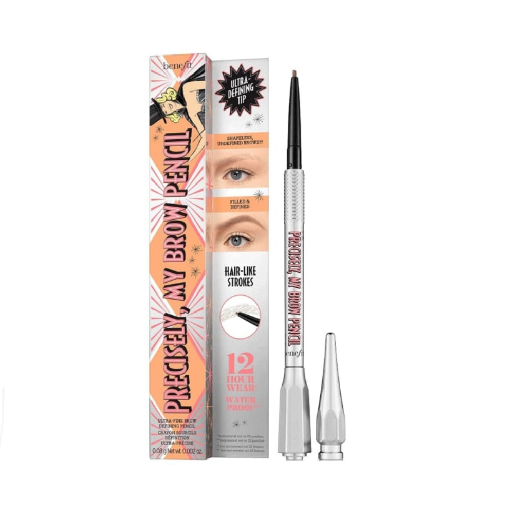 Benefit Precisely ultra-fine eyebrow pencil, (Ultra-fine eyebrow pencil) 0.08 g - Shade: 2.75 Warm auburn brown 
