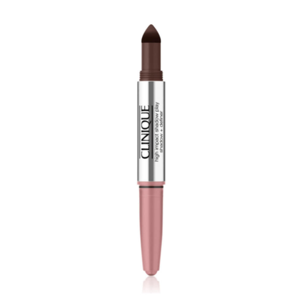 Clinique High Impact™ Shadow Play ombres à paupières en crayon duo couleur Pink + Black Honey 1,9 g 