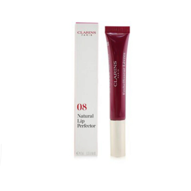 Lip gloss Clarins Instant Light (Natural lip perfector) 12 ml - Shade: 08 Plum Shimmer 