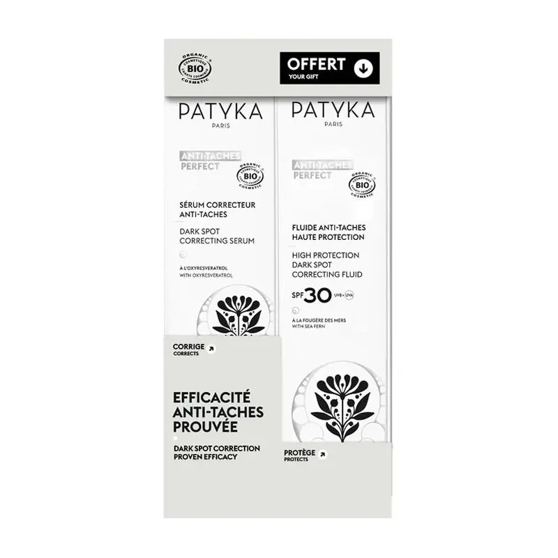 Patyka Pack Sérum Anti-Taches Parfaites 30ml + Fluide SPF30 50ml 