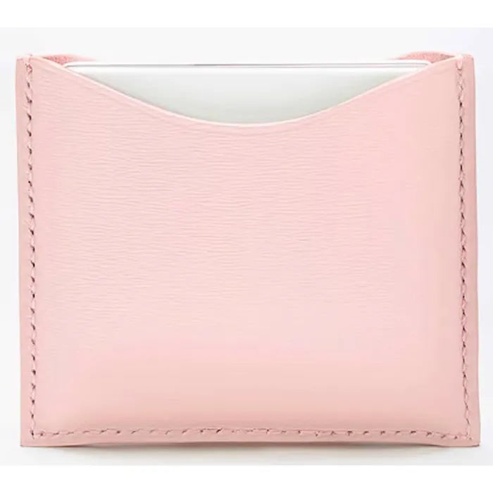 La Bouche Rouge Estuche Compacto de Cuero Rosa