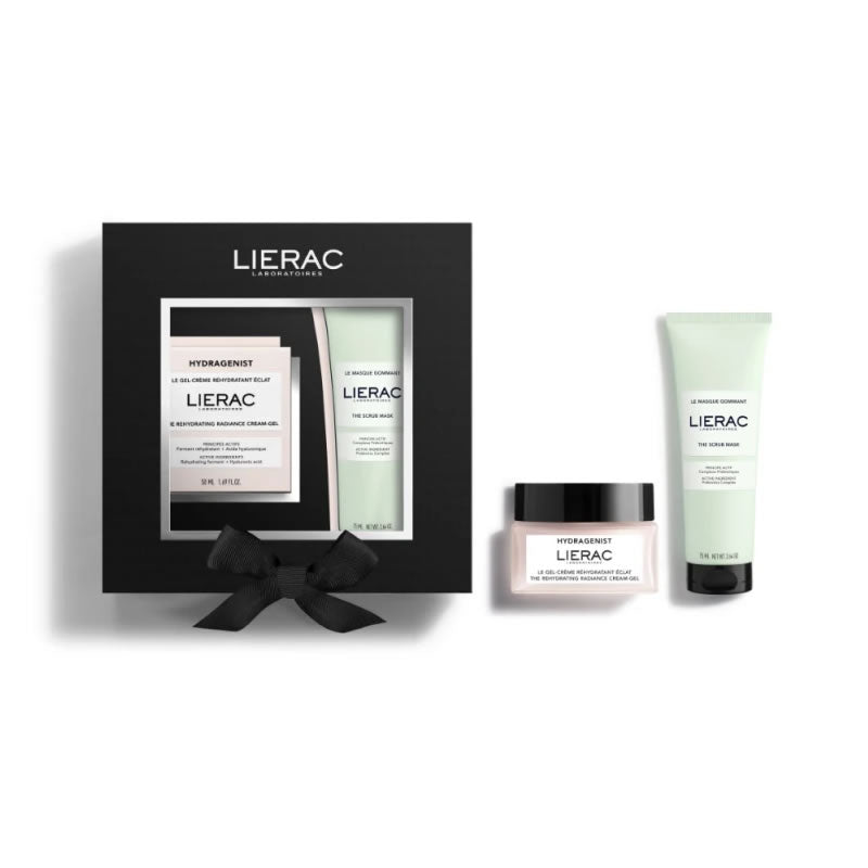 Lierac Hydragenist Crème Hydratante Éclat 50 ml Coffret 2 Pièces