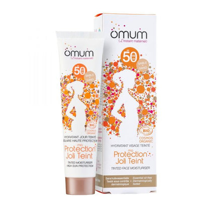 Omum Tinted Face Moisturiser — crema solare colorata viso SPF50 40 ml