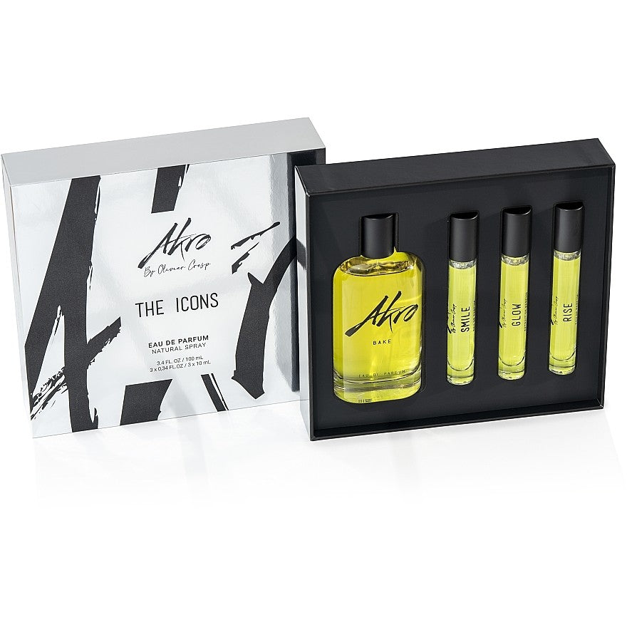 Akro The Icons 100 ml + 2x10 ml + 10 ml — طقم