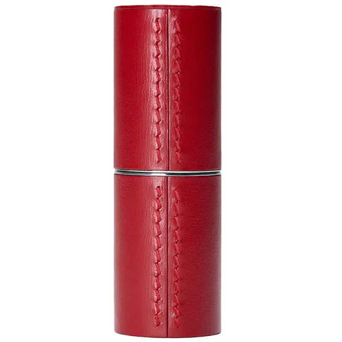 La Bouche Rouge — custodia rossetto in pelle rossa Red Leather Case