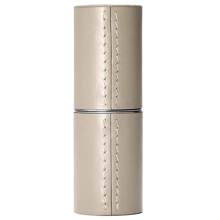 La Bouche Rouge — custodia rossetto in pelle beige Beige Leather Case